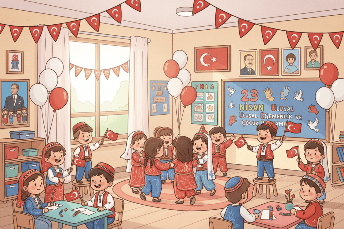 23 Nisan Etkinlik Okul Öncesi Fikirleri - Aydede Oyunevi