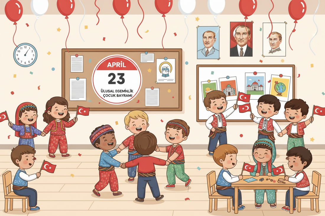 23 Nisan Okul Öncesi Nasıl Anlatılır? Çocukların Keyifle Anlayacağı Etkin Yöntemler