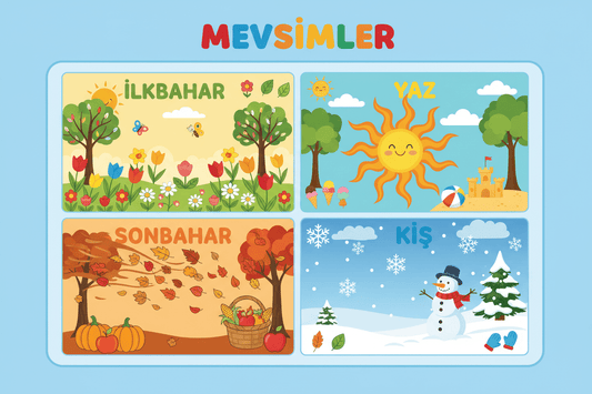 İlkokulda Mevsimler Nasıl Öğretilir? - Aydede Oyunevi