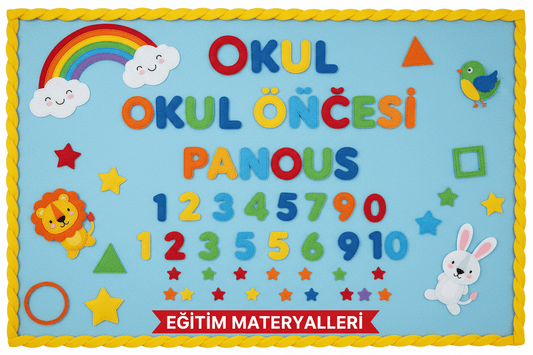 Okul Öncesi Pano Modelleri: Eğitici, Renkli ve Kullanışlı Sınıf Panoları - Aydede Oyunevi