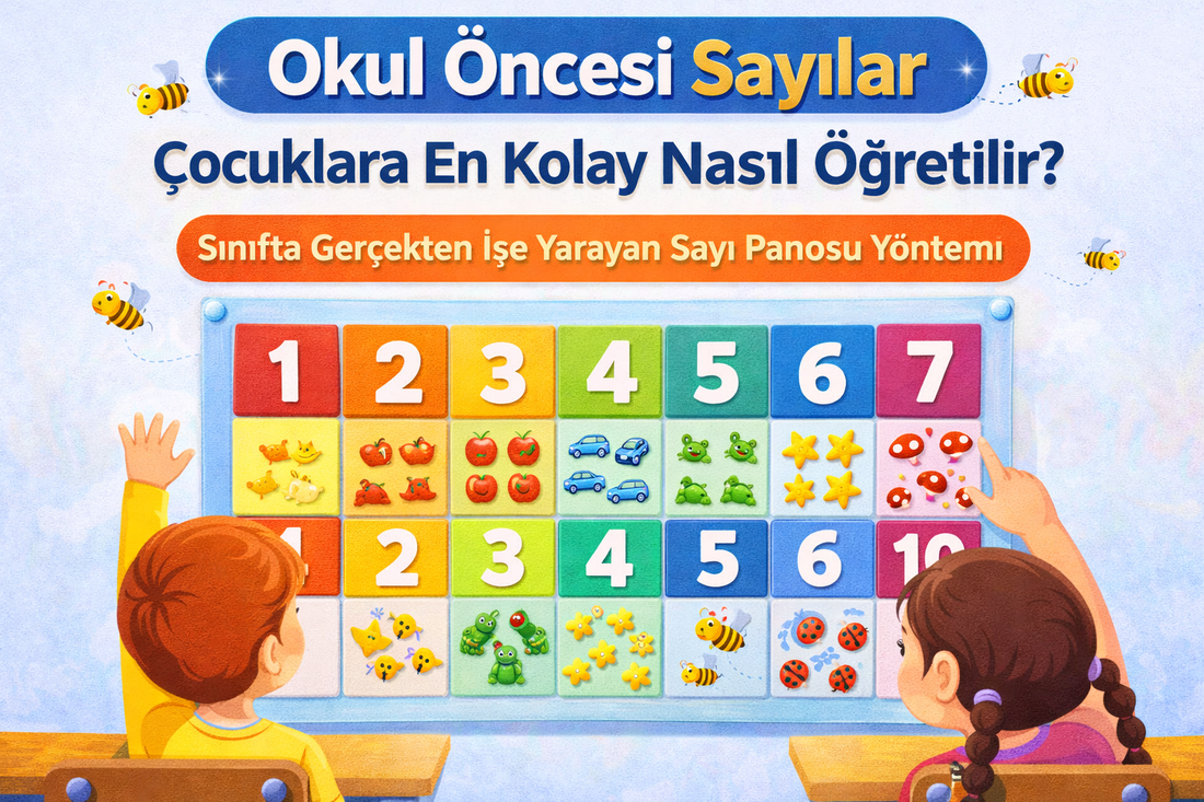 Okul Öncesi Sayılar Çocuklara En Kolay Nasıl Öğretilir? - Aydede Oyunevi