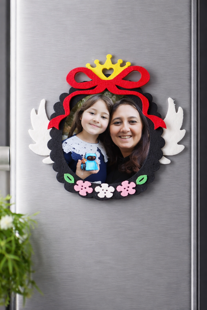 Anneler Günü Hediyesi Okul Öncesi Öğrenci Keçe Magnet 10 Adet