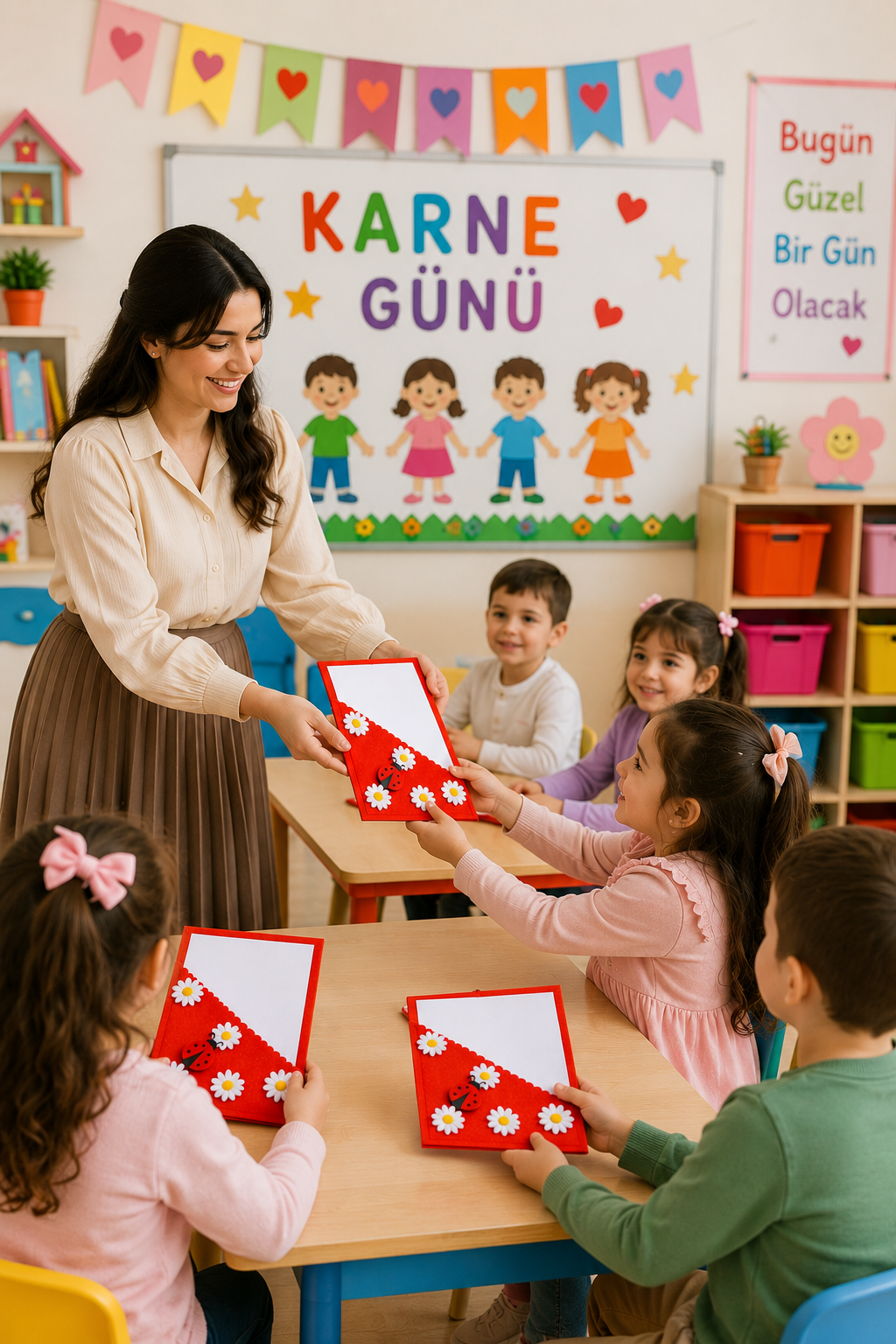 Karne Kılıfı Okul Öncesi Keçe 6 Adet Okul Öncesi Gelişim Raporu