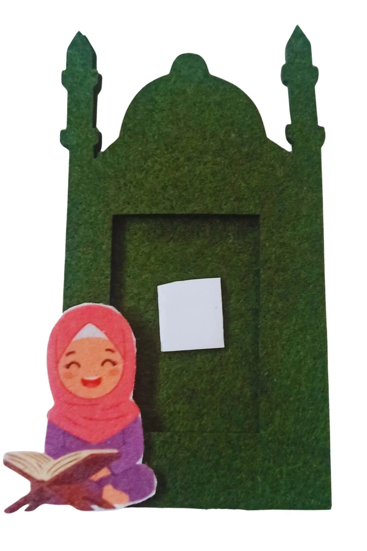 Ramazan Magnet Keçe Kız Çocuk Figürlü
