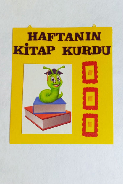 Kitap Kurdu Sınıf Panosu